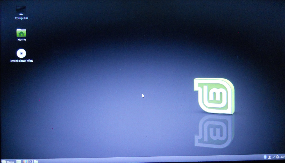 Select Install Linux Mint